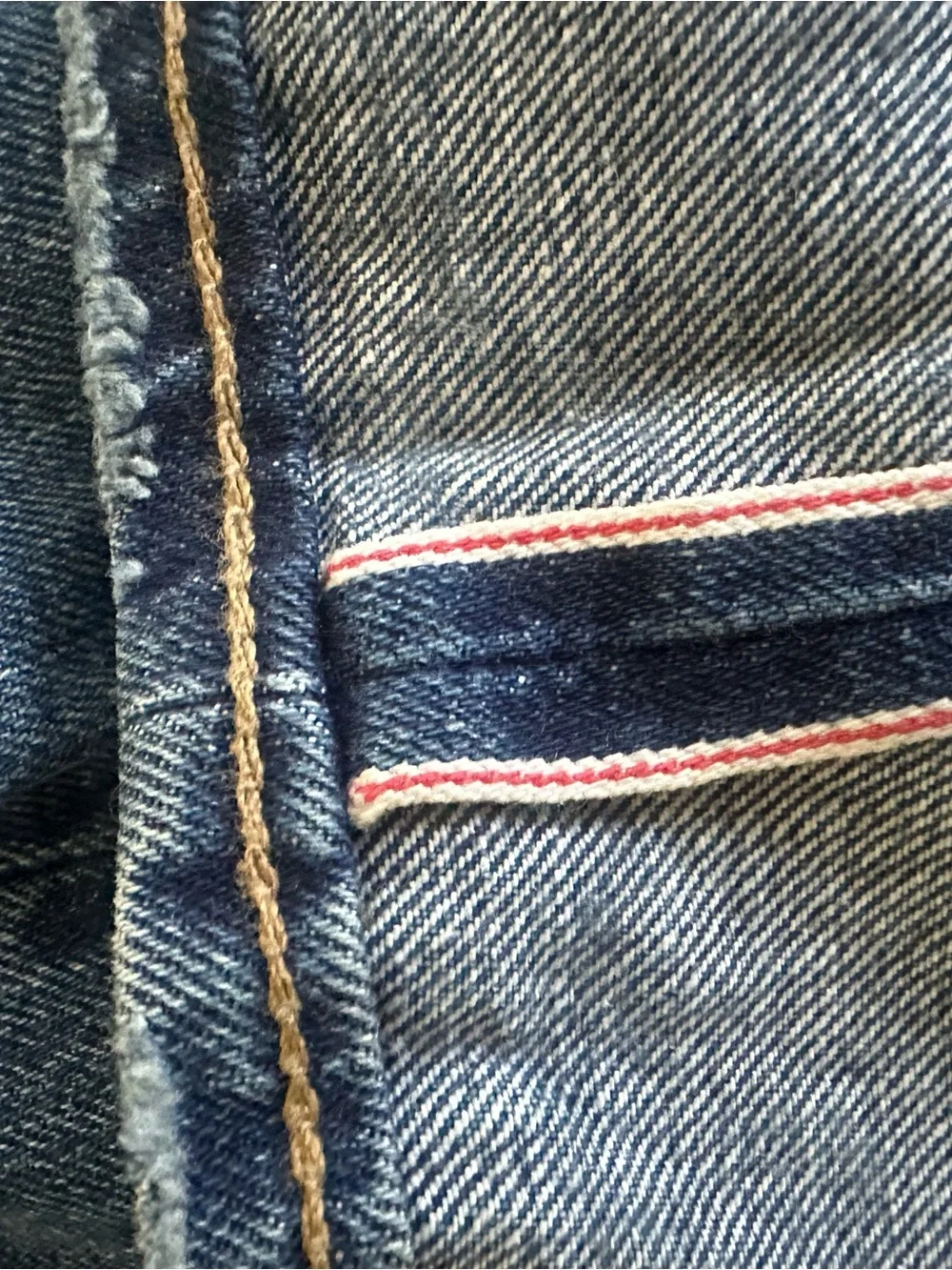 J.Crew 770 Selvage Jeans Men’s Dark Wash W30 L30 Like New Button Fly